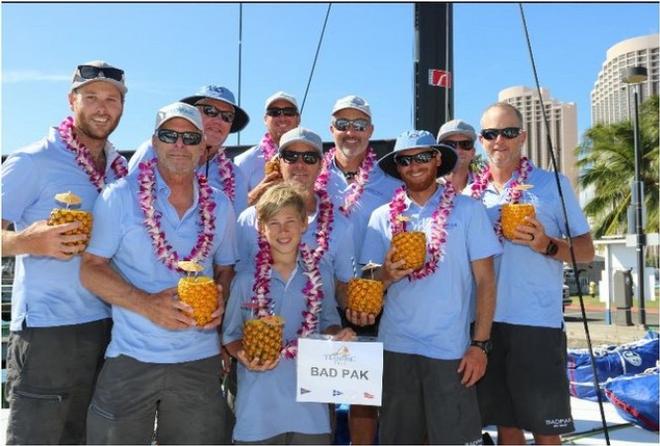 BadPak Transpac crew © Erik Simonson/ pressure-drop.us http://www.pressure-drop.us